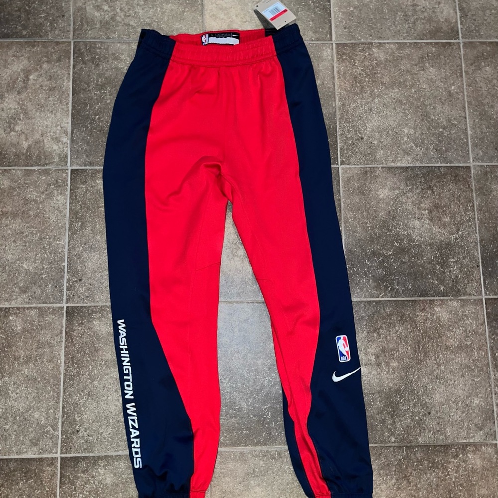 Nike NBA Washington Wizards warm up button down pants DSWT Player issued